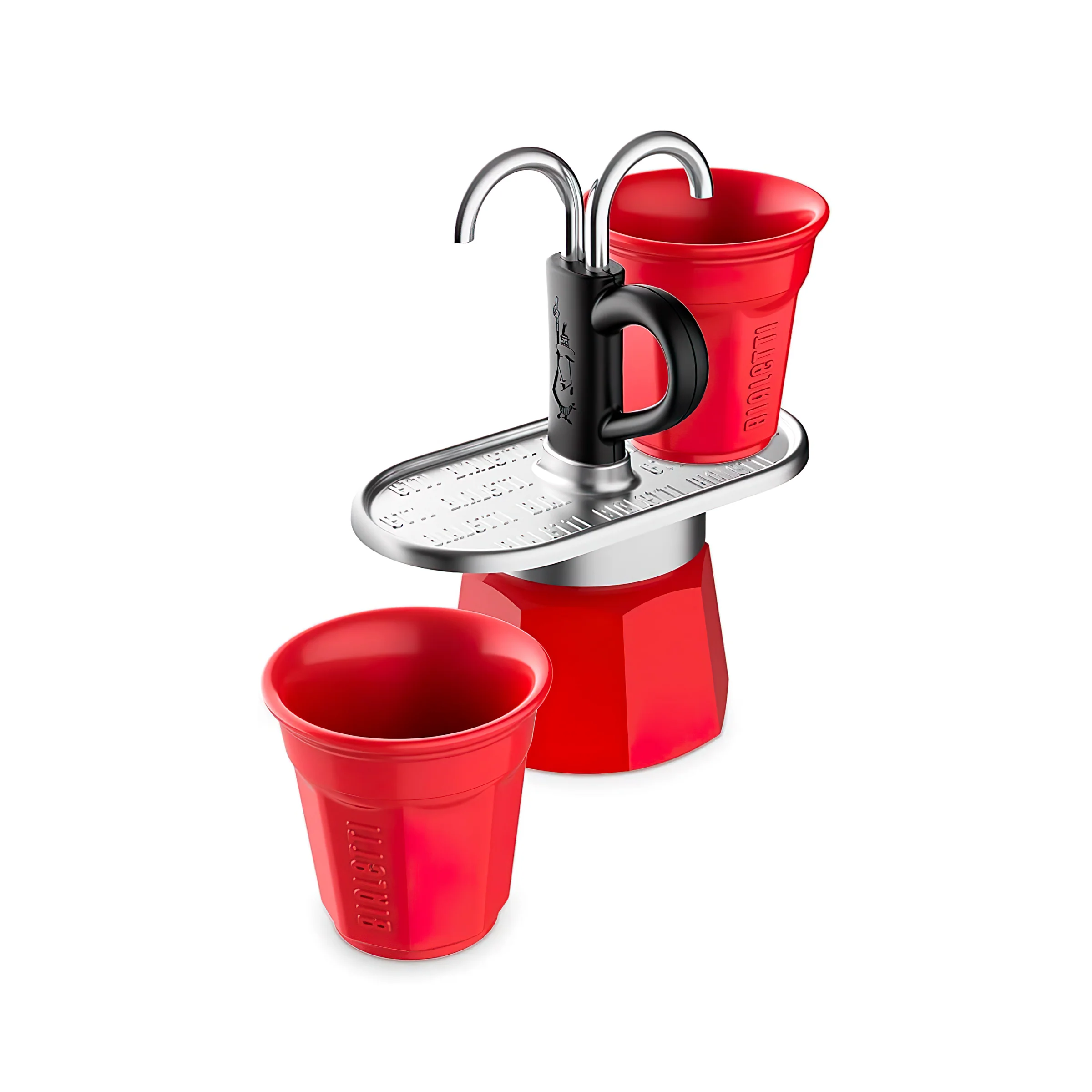 Bialetti Mini Express - 2 cup Red Set - Image 3