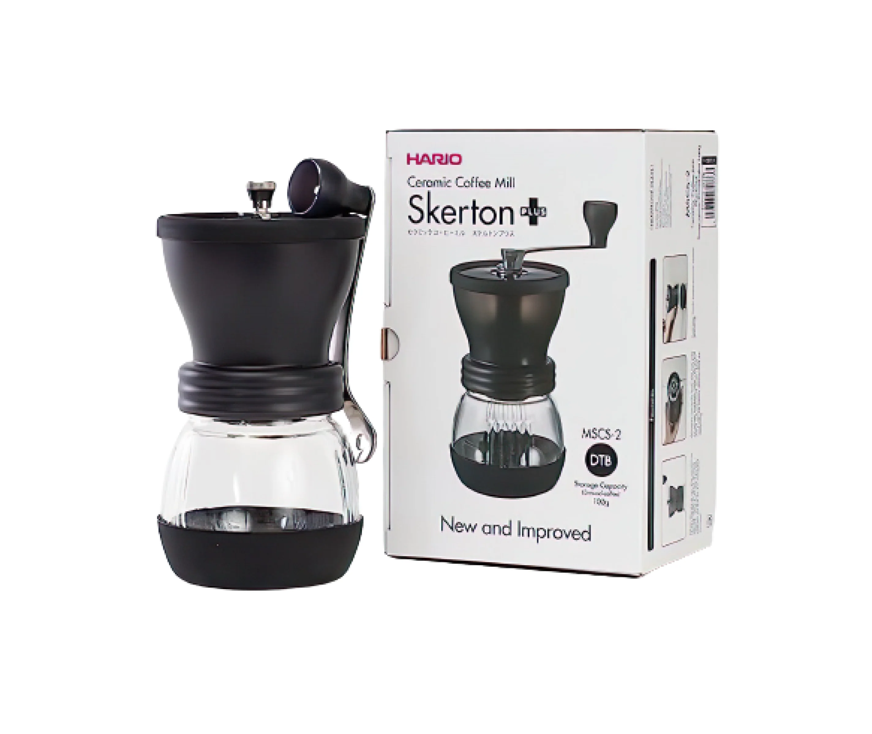 Hario Ceramic Coffee  Hand Grinder - Skerton Plus - Image 3